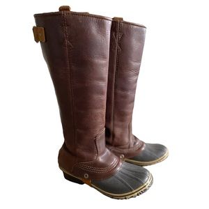 SALE! Rare! Sorel Leather Long Riding Boots 6